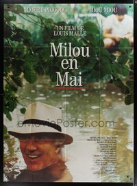 6p591 MAY FOOLS French 1p '90 directed by Louis Malle, great close up of Michel Piccoli in water!