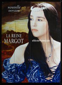 6p619 QUEEN MARGOT teaser French 1p '94 La Reine Margot, close up of beautiful Isabelle Adjani!