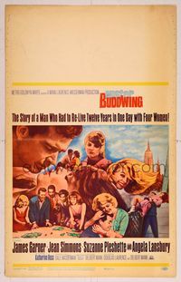 6p211 MISTER BUDDWING WC '66 amnesiac James Garner must figure out who he is in one day!