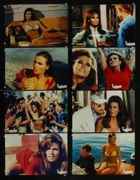 6r258 FATHOM 8 Middle East lobby cards '67 many images of sexy barely-dressed Raquel Welch!
