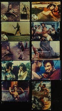 6r262 JASON & THE ARGONAUTS 10 Middle East lobby cards '63 special effects by Ray Harryhausen!