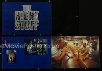 6r105 RIGHT STUFF full color promo brochure '83 many different images of the first NASA astronauts!