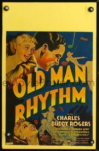 6r186 OLD MAN RHYTHM WC '35 Charles Buddy Rogers musically returns to college with his son!