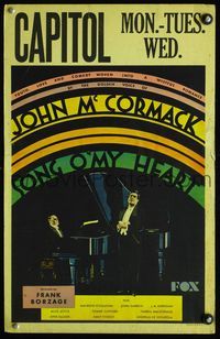 6r210 SONG O' MY HEART WC '30 art of golden-voiced Irish tenor John McCormack singing by piano!