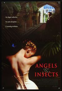 6s055 ANGELS & INSECTS int'l 1sh '95 great sexy image of Patsy Kensit in corset!