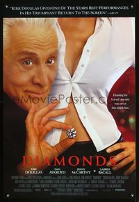 6s164 DIAMONDS 1sh '99 Kirk Douglas, hunting for buried treasure was never this much fun!