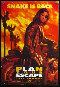 6s191 ESCAPE FROM L.A. DS teaser 1sh '96 John Carpenter, Kurt Russell returns as Snake Plissken!