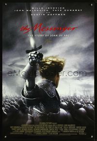 6s373 MESSENGER DS int'l 1sh '99 Luc Besson, Milla Jovovich as Joan of Arc!