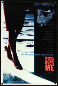 6s509 SOMEONE TO WATCH OVER ME advance 1sh '87 directed by Ridley Scott, Tom Berenger & Mimi Rogers!