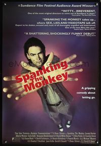 6s514 SPANKING THE MONKEY 1sh '94 David O. Russell's first, Jeremy Davies!