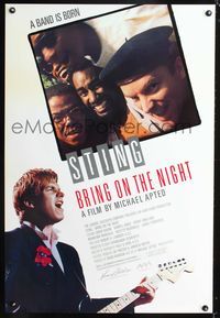 6s532 BRING ON THE NIGHT 1sh '85 Sting music documentary from Michael Apted!