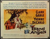 6t042 BAND OF ANGELS 1/2sh '57 Clark Gable buys beautiful slave mistress Yvonne De Carlo!