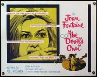 6t132 DEVIL'S OWN 1/2sh '66 Hammer, Joan Fontaine, what does it do to the unsuspecting?