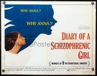 6t134 DIARY OF A SCHIZOPHRENIC GIRL 1/2sh '68 Margarita Lozano & Ghislaine D'Orsay!