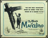 6t365 MIRACLE OF MARCELINO 1/2sh '55 Ladislao Vajda's Marcelino pan y vino, Spanish orphans!