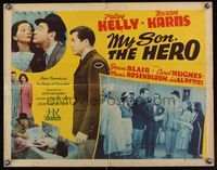 6t387 MY SON, THE HERO 1/2sh '43 directed by Edgar Ulmer, Patsy Kelly, Roscoe Karns