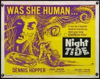 6t402 NIGHT TIDE 1/2sh '63 Dennis Hopper, was she human or was she a temptress from the sea?