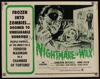 6t403 NIGHTMARE IN WAX 1/2sh '69 frozen into zombies, doomed to unbearable horrors, cool art!