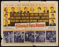 6t410 O. HENRY'S FULL HOUSE 1/2sh '52 Marilyn Monroe pictured with many other top stars!
