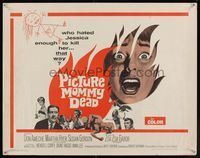 6t436 PICTURE MOMMY DEAD 1/2sh '66 see terror catch fire through a child's eyes, cool art!