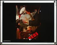 6t473 REDS 1/2sh '81 Warren Beatty as John Reed & Diane Keaton in Russia!