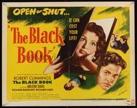 6t474 REIGN OF TERROR 1/2sh '49 Bob Cummings, Arlene Dahl, The Black Book, it can cost your life!