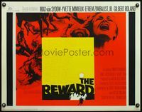 6t478 REWARD 1/2sh '65 Max Von Sydow, Yvette Mimieux, greed burst upon the desert like a bullet!