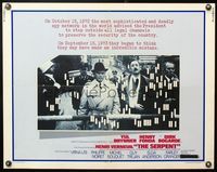 6t509 SERPENT 1/2sh '73 Henri Verneuil directed, Yul Brynner, Henry Fonda, Dirk Bogarde!