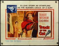 6t607 TRACK OF THE CAT 1/2sh '54 Robert Mitchum & Teresa Wright in a startling love story!