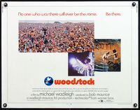 6t655 WOODSTOCK 1/2sh '70 three great images of the most famous rock & roll concert ever!