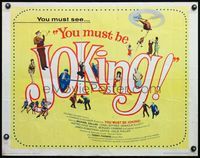 6t662 YOU MUST BE JOKING 1/2sh '65 Michael Winner, English, It's a mad-mad whirl of a hunt!