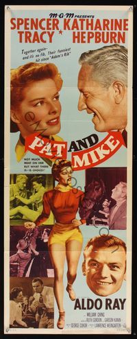 6v555 PAT & MIKE insert '52 not much meat on Katharine Hepburn but what there is, is choice!