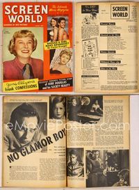 6w062 SCREEN WORLD magazine Winter 1950-51, June Allyson, Farley Granger, Shelley Winters