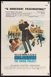 6x183 COLOSSUS: THE FORBIN PROJECT 1sh '70 the day man built himself out of existence!