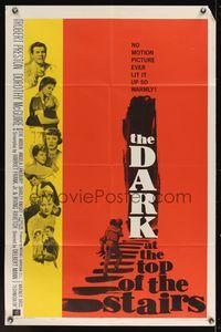6x197 DARK AT THE TOP OF THE STAIRS 1sh '60 Robert Preston, Dorothy McGuire, from William Inge!