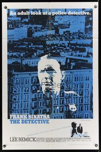 6x207 DETECTIVE 1sh '68 Frank Sinatra as gritty New York City cop, an adult look at police!