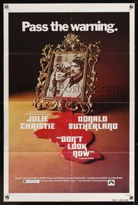 6x220 DON'T LOOK NOW 1sh '73 Nicolas Roeg directed, Julie Christie, Donald Sutherland