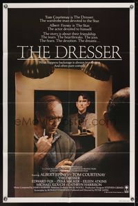 6x240 DRESSER int'l 1sh '84 master aging actor Albert Finney & his loyal assistant Tom Courtenay!