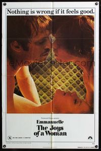 6x263 EMMANUELLE 2 THE JOYS OF A WOMAN 1sh '76 Sylvia Kristel, nothing is wrong if it feels good