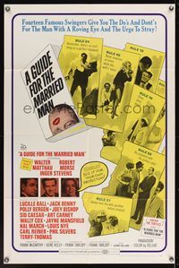 6x367 GUIDE FOR THE MARRIED MAN 1sh '67 written by America's most famous swingers!