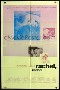 6x708 RACHEL, RACHEL 1sh '68 Joanne Woodward directed by husband Paul Newman!