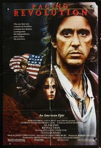 6x726 REVOLUTION 1sh '85 Al Pacino, Nastassja Kinski, set in 1776, directed by Hugh Hudson!
