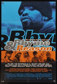 6x728 RHYME & REASON 1sh '97 Dr. Dre, Notorious B.I.G., Redman!