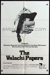 6x946 VALACHI PAPERS 1sh '72 directed by Terence Young, Charles Bronson in the mob!