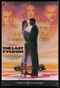 6y451 LAST TYCOON English 1sh '76 Robert De Niro, Jeanne Moreau, directed by Elia Kazan, Landi art!