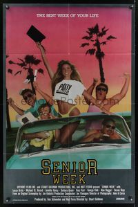 6y749 SENIOR WEEK int'l 1sh '87 Lessa Bryte, beach party image, the best week of your life!