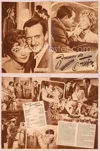 6z117 ASK ANY GIRL German program '59 different images of David Niven & Shirley MacLaine!
