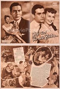 6z144 NOW & FOREVER German program '56 different images of the young lovers who elope!