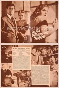 6z160 UNGUARDED MOMENT German program '56 different images of terrified Esther Williams & Nader!