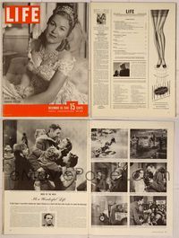 6z110 LIFE MAGAZINE magazine December 30, 1946, six-page story on It's a Wonderful Life!